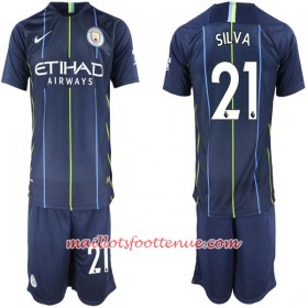 Maillot/Tenue Manchester City David Silva 21 Enfant Extérieur 2018/2019